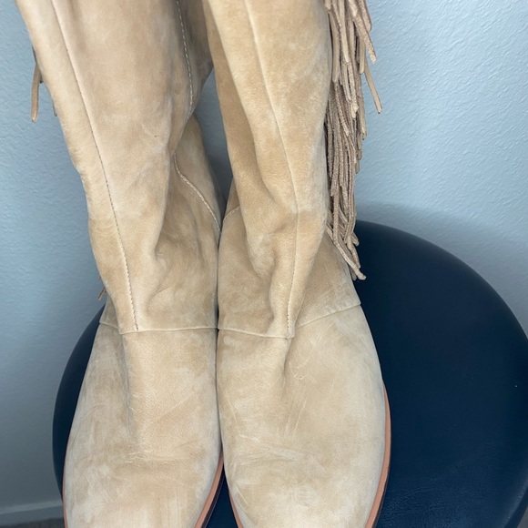 Sam Edelman Josephine Fringe Boot Size 9.5 - Picture 5 of 7
